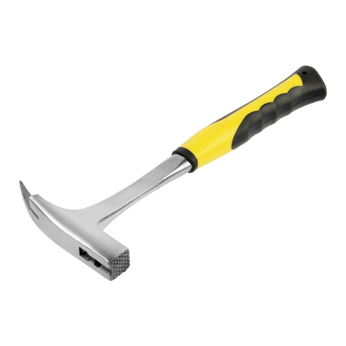 Молоток кровельщика ТУНДРА, цельнокованый, боек с магнитом, 2К рукоятка, 600 г Молоток кровельщика ТУНДРА, цельнокованый, боек с магнитом, 2К рукоятка, 600 г