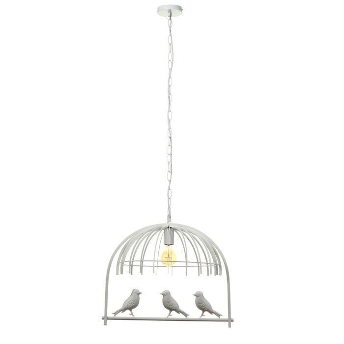 Люстра BayerLux Люстра BayerLux "Птицы" 1x40W E27 белый49x35x35 см