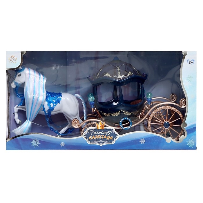 Карета для кукол «Сказка», свет Карета для кукол «Сказка», свет