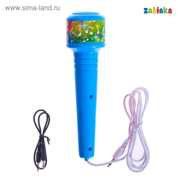 Микрофон «Ты звезда», цвет голубой Микрофон «Ты звезда», цвет голубой