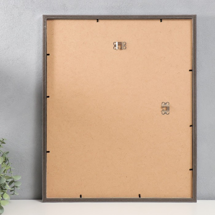 Фоторамка пластик "МИРАМ" 40х50 см 861 белый (пластиковый экран)