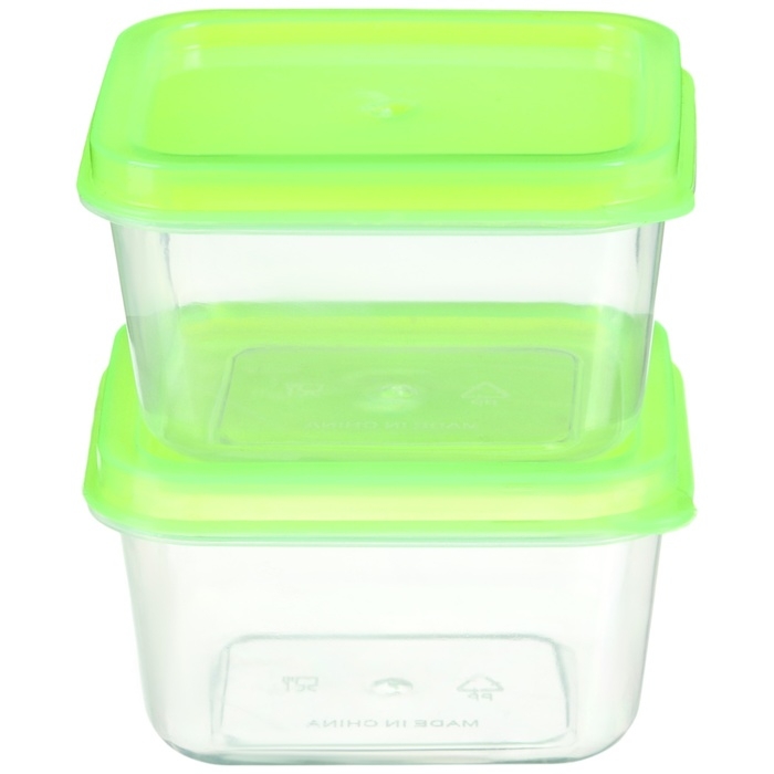 Набор контейнеров пищевых с крышками, для хранения детского питания, 8 шт., цвета МИКС Набор контейнеров пищевых с крышками, для хранения детского питания, 8 шт., цвета МИКС