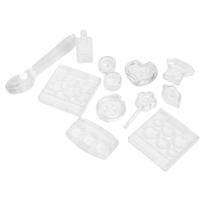 Набор для опытов Make Up «Создай свой бальзам для губ», 22 формочки, в пакете Набор для опытов Make Up «Создай свой бальзам для губ», 22 формочки, в пакете