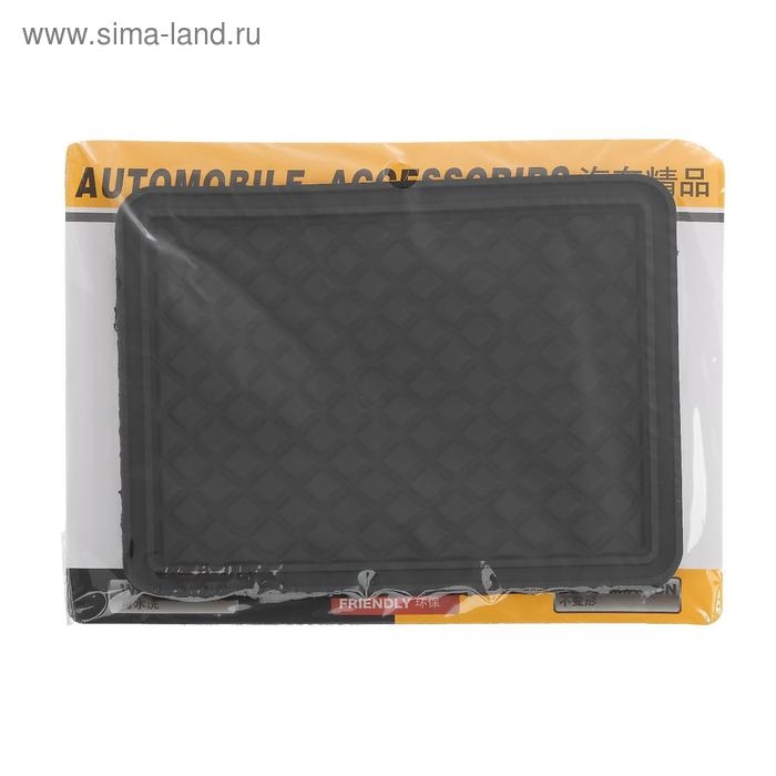 Коврик противоскольязщий 18х14 см, с бортом, черный Коврик противоскольязщий 18х14 см, с бортом, черный