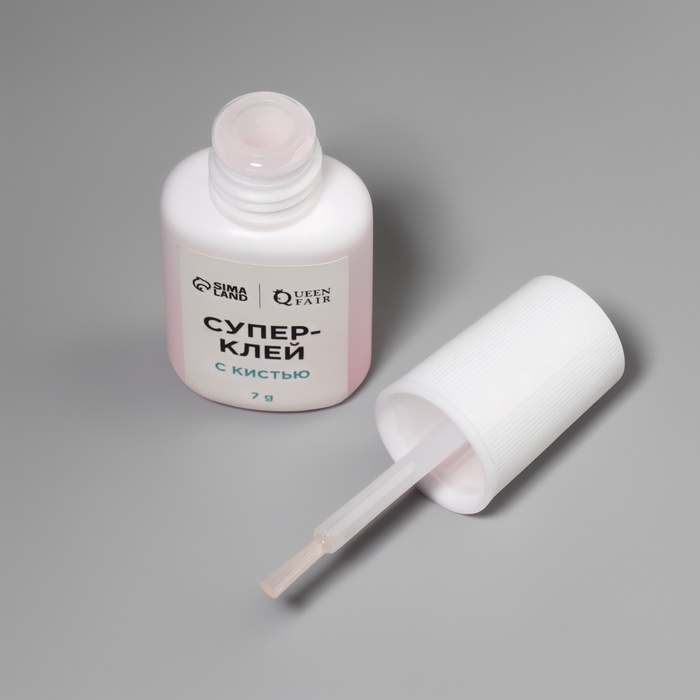 Клей для ногтей и дизайна, с кистью, 7гр Клей для ногтей и дизайна, с кистью, 7гр