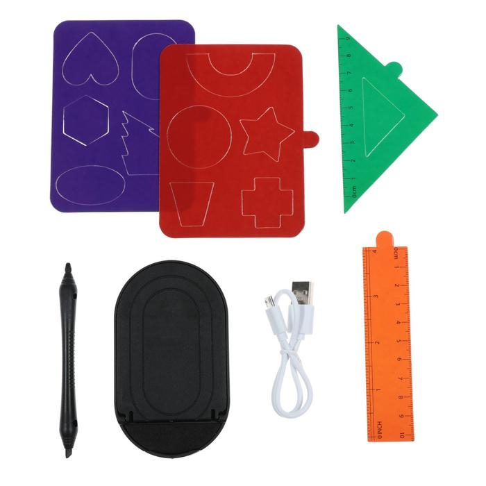 Планшет для рисования и заметок Luazon, 17 Планшет для рисования и заметок Luazon, 17", функция блокировки, синий