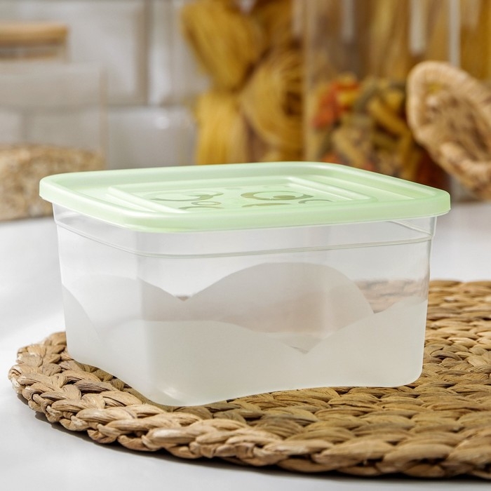 Контейнер для продуктов &laquo;Ассорти&raquo;, 1 л, прозрачный, крышка микс