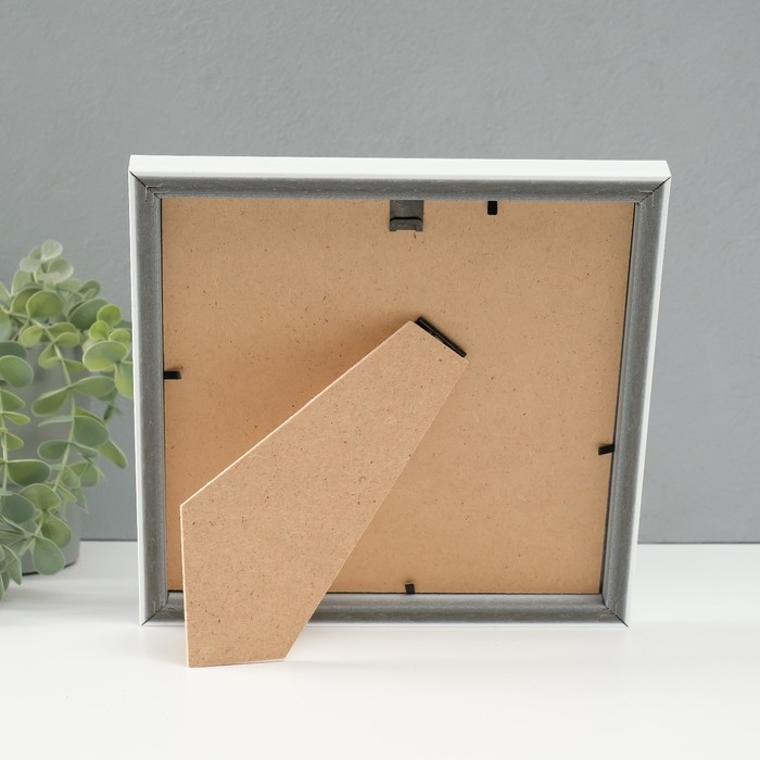 Фоторамка пластик Gallery 20х20 см, 641861 белый (пластиковый экран) Фоторамка пластик Gallery 20х20 см, 641861 белый (пластиковый экран)