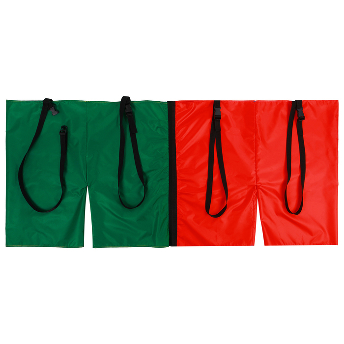 Шорты эстафетные для двоих, две штанины с лямками, цвет МИКС Шорты эстафетные для двоих, две штанины с лямками, цвет МИКС