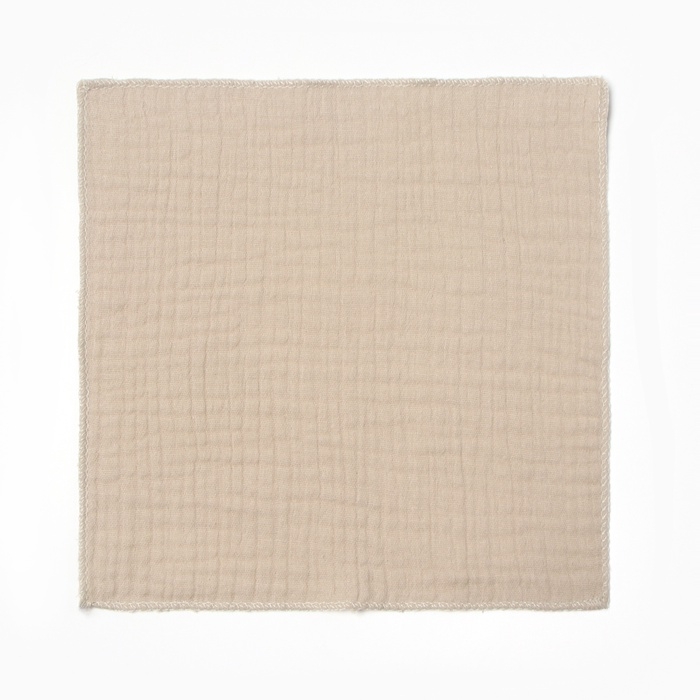 Набор платочков Крошка Я Almond milk 20*20 см-5 шт, муслин, 100 % хлопок Набор платочков Крошка Я Almond milk 20*20 см-5 шт, муслин, 100 % хлопок