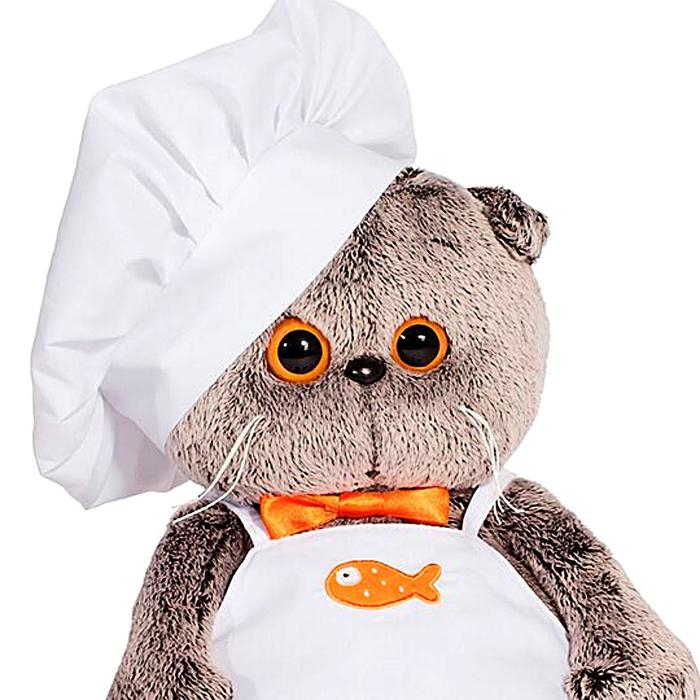 Мягкая игрушка «Басик шеф-повар», 19 см Мягкая игрушка «Басик шеф-повар», 19 см