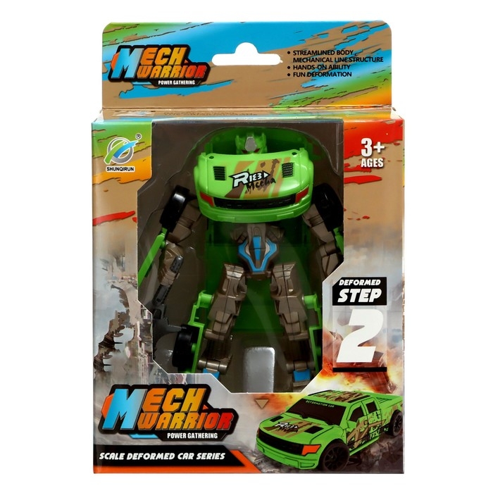 Робот «Механический воин», трансформируется, цвет МИКС Робот «Механический воин», трансформируется, цвет МИКС