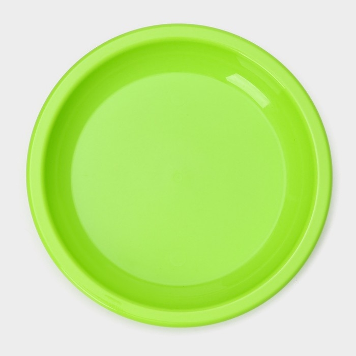 Тарелка для вторых блюд, d=18 см, цвет МИКС Тарелка для вторых блюд, d=18 см, цвет МИКС