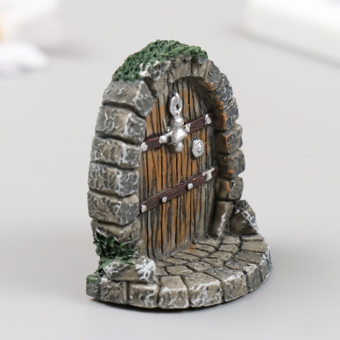 Фигурка для флорариума полистоун  Фигурка для флорариума полистоун "Арочные садовые ворота" 5,5х3х5,5 см