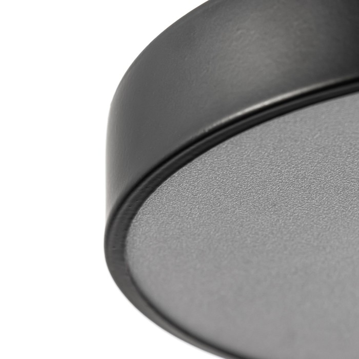 Светильник Светильник "Ринд" LED 13Вт 4000К черный 18х18х10 см BayerLux