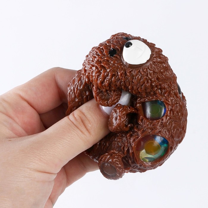 Мялка-антистресс «Медвежонок» + подарок, цвета МИКС, с гидрогелем Мялка-антистресс «Медвежонок» + подарок, цвета МИКС, с гидрогелем