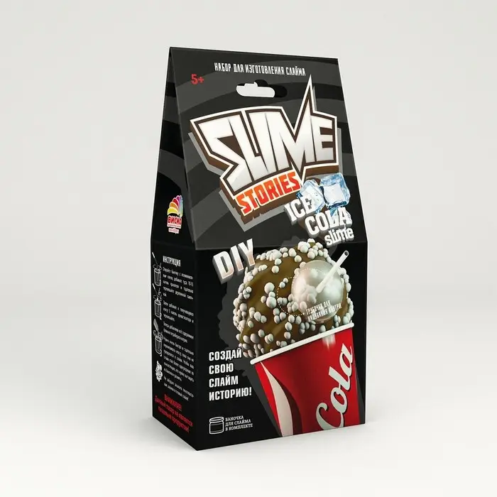 Слайм своими руками &laquo;Кола&raquo;, набор для опытов