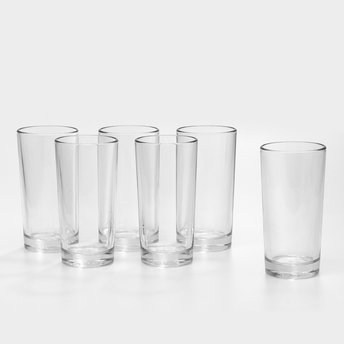 Набор стаканов «Гладкие», 290 мл, 6 шт Набор стаканов «Гладкие», 290 мл, 6 шт