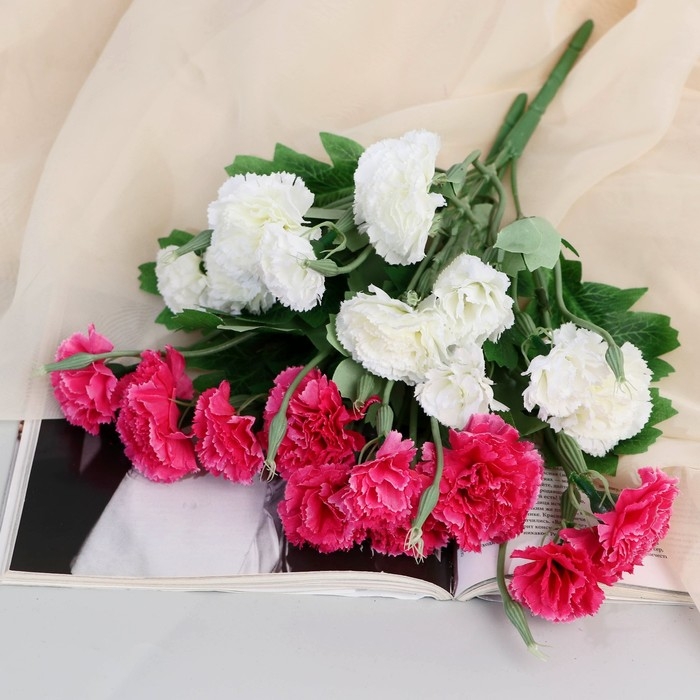 Букет Букет "Гвоздика Аманда" 26 см, микс