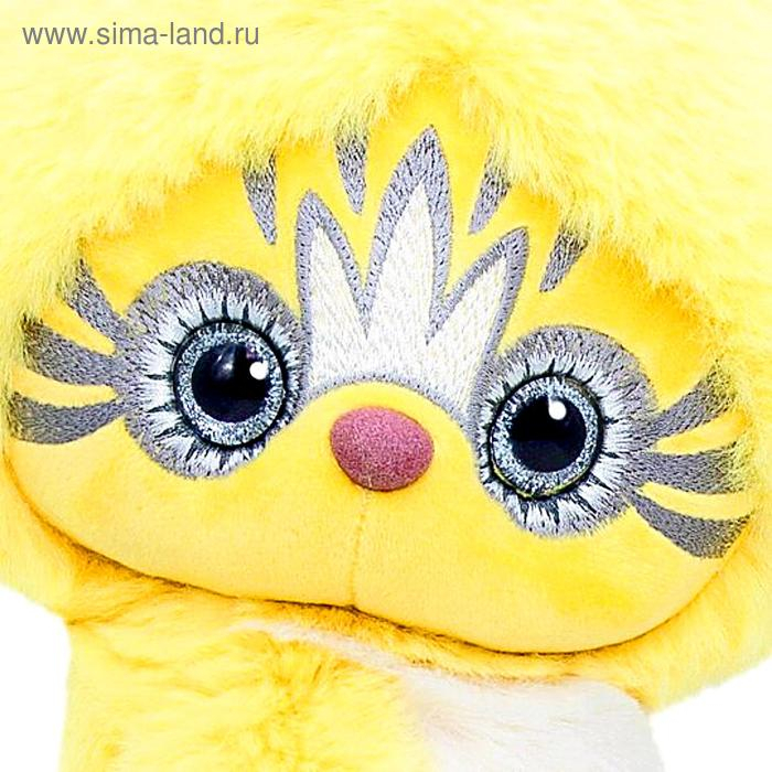 Мягкая игрушка «Эйка», цвет жёлтый, 25 см