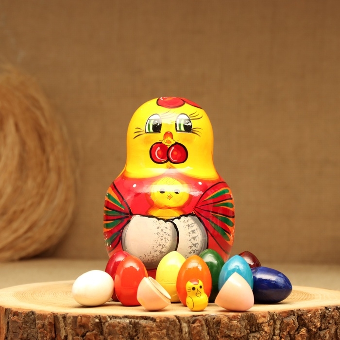 Набор для развития логики «Курочка», 21 предмет, 11х17 см Набор для развития логики «Курочка», 21 предмет, 11х17 см