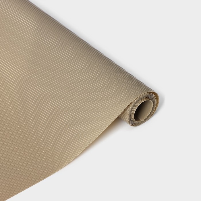 Коврик противоскользящий LaDо́m Elegiam, 30×90 см, цвет бежевый Коврик противоскользящий LaDо́m Elegiam, 30×90 см, цвет бежевый