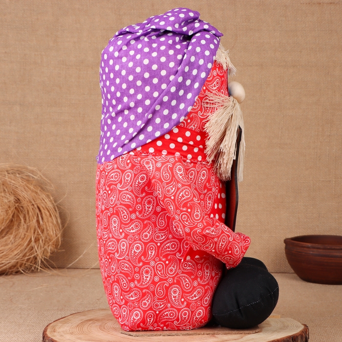 Домовой Домовой "Малыш с кефиром", 43х25х20 см