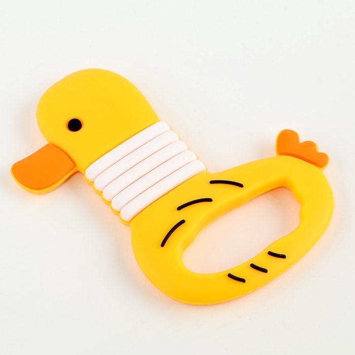 Прорезыватель силиконовый для зубов «Уточка» Прорезыватель силиконовый для зубов «Уточка»