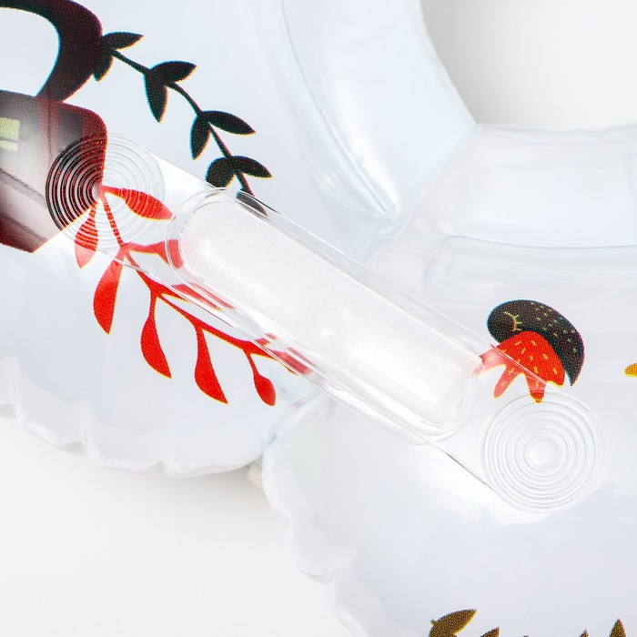 Круг для плавания на шею Fairytale Fox, надувной, с ручками, цвет белый Круг для плавания на шею Fairytale Fox, надувной, с ручками, цвет белый