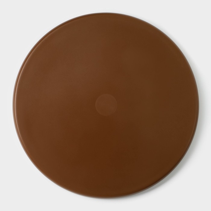 Блюдо «Натурэль», d=28 см, цвет коричневый Блюдо «Натурэль», d=28 см, цвет коричневый