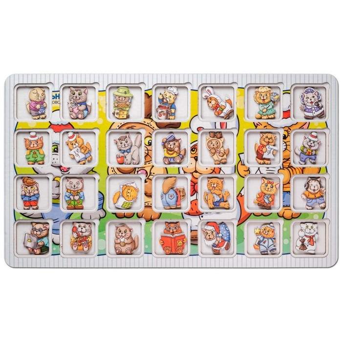 Настольная игра  Настольная игра "Новогодние котята" П2129