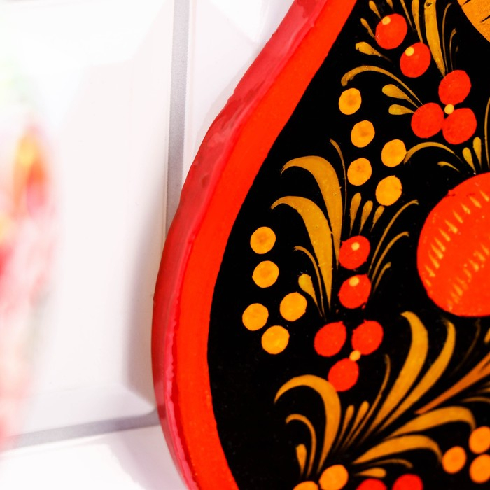 Доска разделочная «Груша», хохлома Доска разделочная «Груша», хохлома