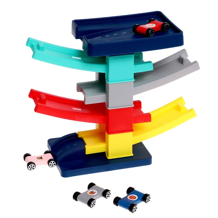 Автотрек «Гонки по склону», с 4 машинками Автотрек «Гонки по склону», с 4 машинками