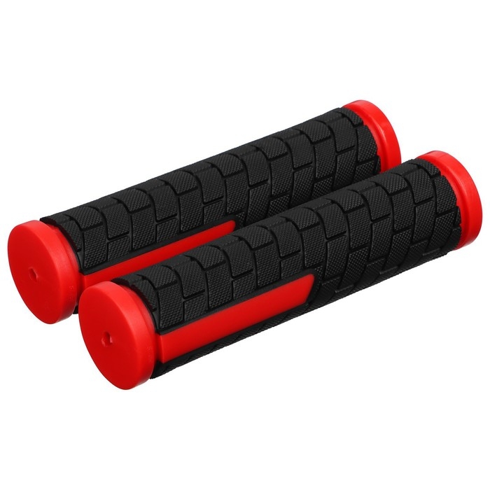 Грипсы Dream Bike, 128 мм, цвет чёрный/красный Грипсы Dream Bike, 128 мм, цвет чёрный/красный