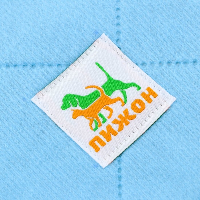 Пелёнка для животных многоразовая впитывающая, 60 х 50 см, голубой Пелёнка для животных многоразовая впитывающая, 60 х 50 см, голубой