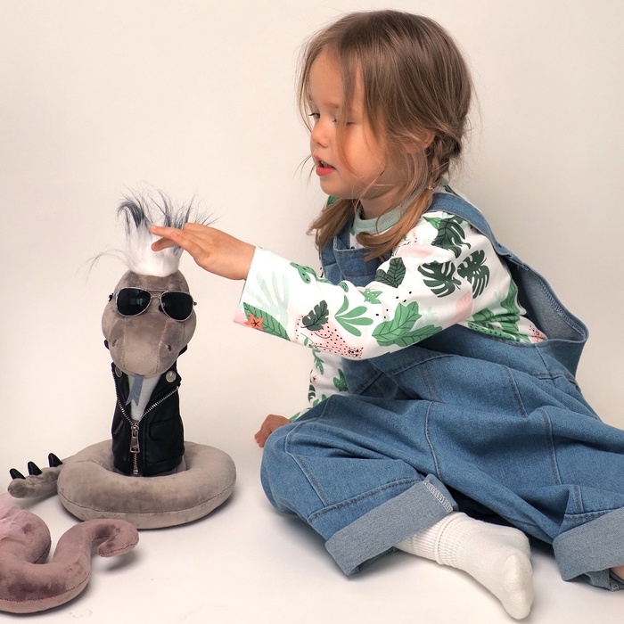 Мягкая игрушка «Змей Димон», 25 см Мягкая игрушка «Змей Димон», 25 см