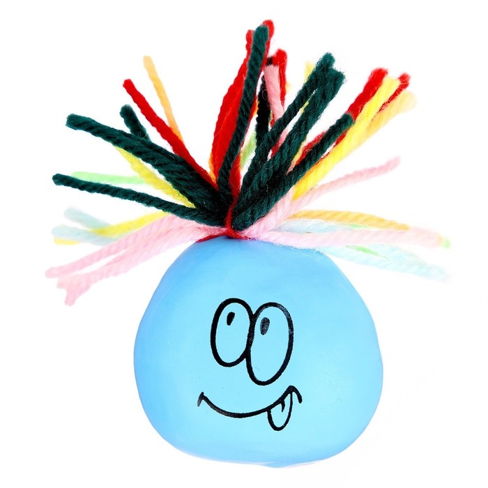 Антистресс сквиш мялка капитошка «Давай играть!», с мукой, цвета МИКС, в шоубоксе Антистресс сквиш мялка капитошка «Давай играть!», с мукой, цвета МИКС, в шоубоксе