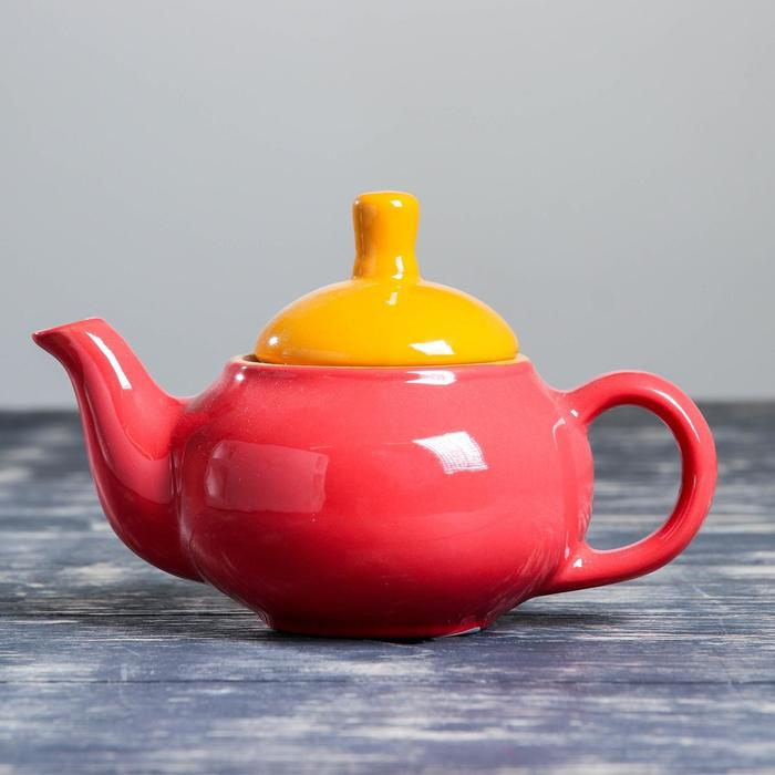 Чайник  Чайник "Кроха младший" 0,4л / 12х10,5см, радуга МИКС