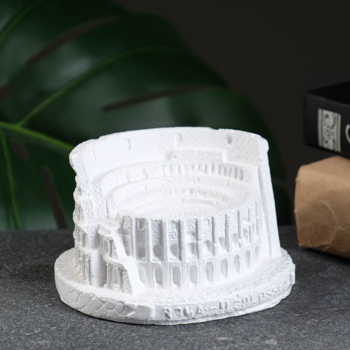 Подсвечник Подсвечник "Колизей" белый, 10см