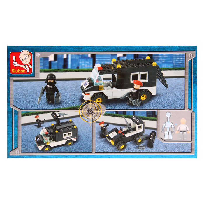 Конструктор «Военная полиция: Фургон», 127 деталей Конструктор «Военная полиция: Фургон», 127 деталей