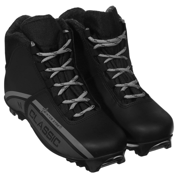 Ботинки лыжные Winter Star classic, NNN, р. 39, цвет чёрный Ботинки лыжные Winter Star classic, NNN, р. 39, цвет чёрный