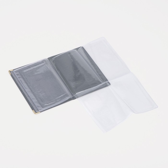 Обложка для автодокументов, цвет чёрный Обложка для автодокументов, цвет чёрный