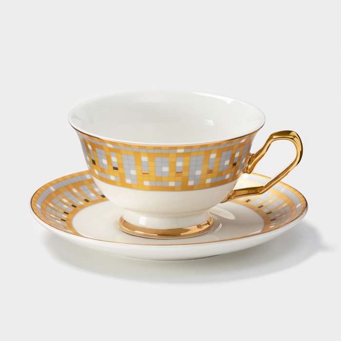 Чайная пара Wingflora, 15×6 см, керамика Чайная пара Wingflora, 15×6 см, керамика