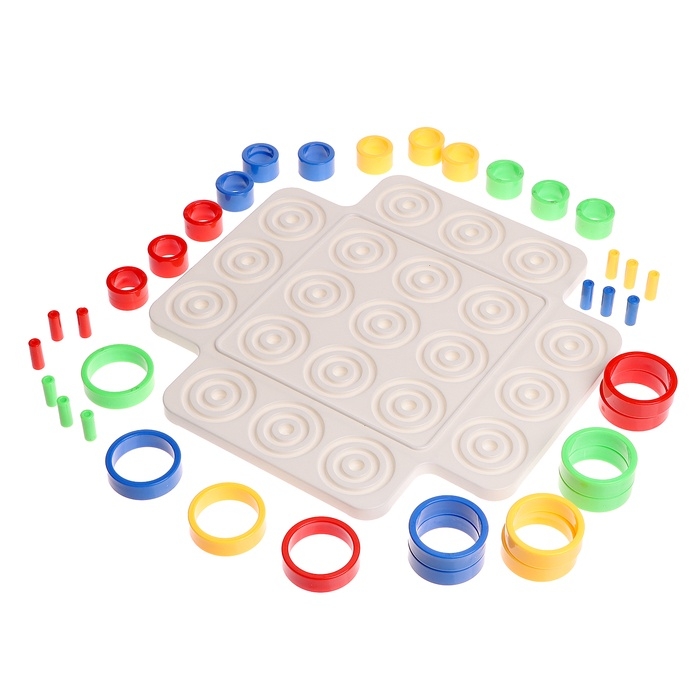 Настольная игра для детей на логику «Логикруг», 2-4 игрока, 5+ Настольная игра для детей на логику «Логикруг», 2-4 игрока, 5+