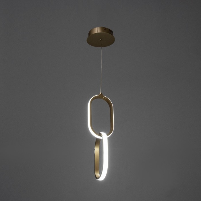 Светильник BayerLux "Катена" LED 40Вт 6000К золото 41х12х100 см