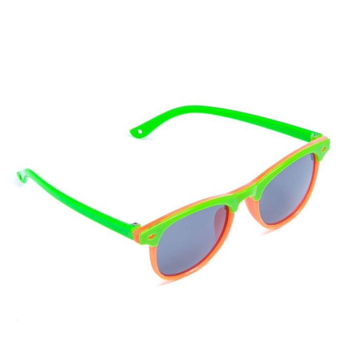 Очки солнцезащитные детские OneSun, 13.5 х 13 х 5 см, микс, стекла темные Очки солнцезащитные детские OneSun, 13.5 х 13 х 5 см, микс, стекла темные