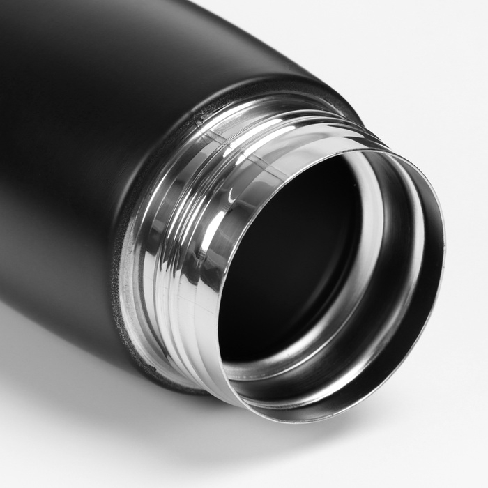 Термос с рисунком  Термос с рисунком "Сила духа", 500 мл, черный