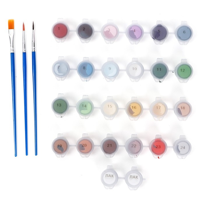 Картина по номерам на холсте с подрамником «Европейский дворик», 40 х 50 см