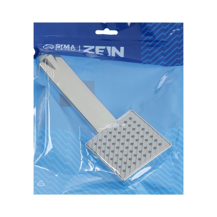 Душевая лейка ZEIN Z0204, пластик, 1 режим, цвет хром Душевая лейка ZEIN Z0204, пластик, 1 режим, цвет хром