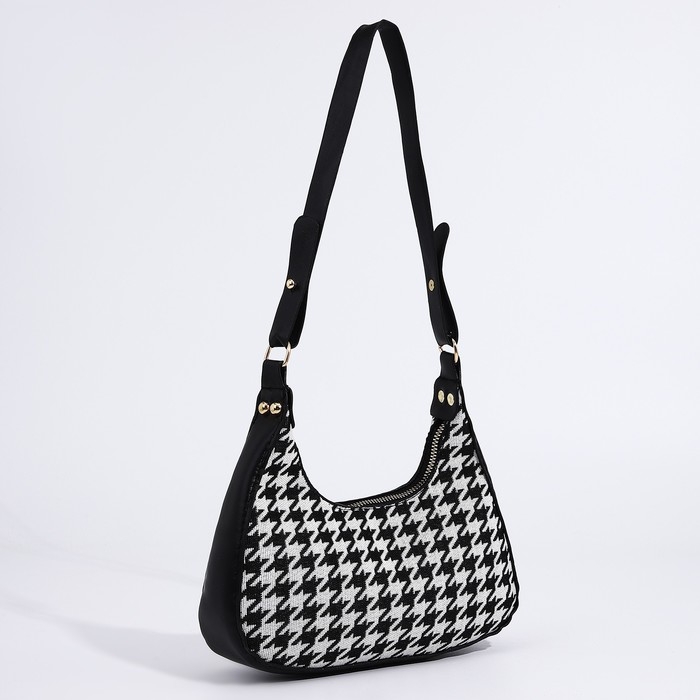 Сумка женская текстильная, 20х23х5.5 см, лапки Сумка женская текстильная, 20х23х5.5 см, лапки